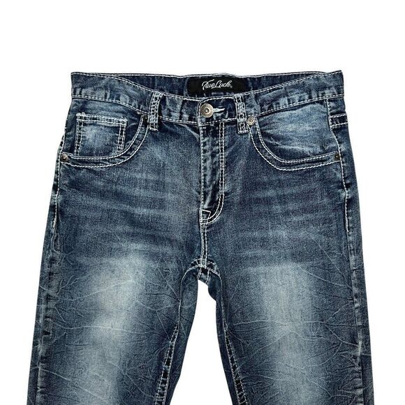 True Luck Men's Size 32 Blake Bootcut Stretch Jeans - Picture 3 of 10